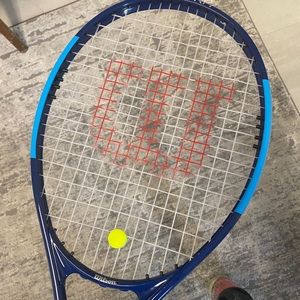 Never used Wilson Tennis, racket and never opened Penn tennis balls